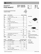 DataSheet IXTT140N10P pdf